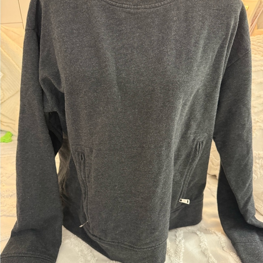 Charcoal gray Cotton Garment